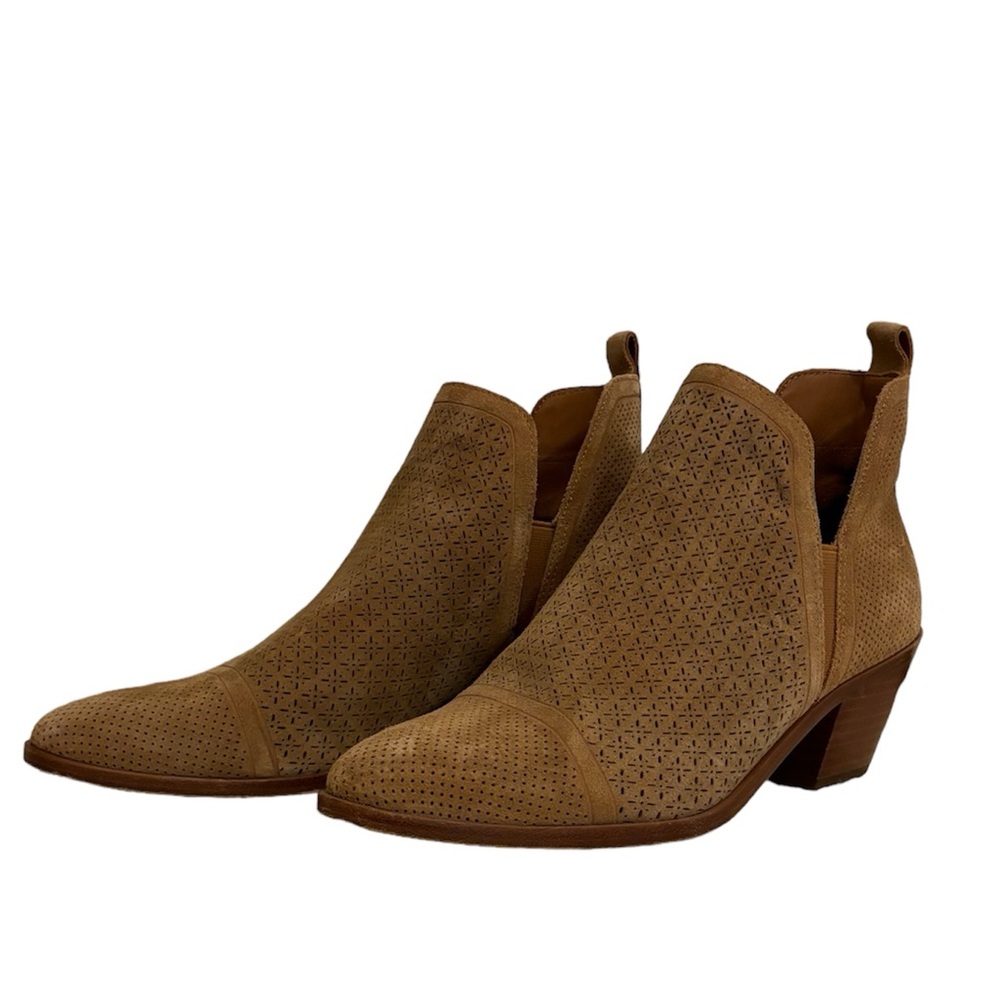SIGERSON MORRISON Elle Ankle Boot in Terra Suede